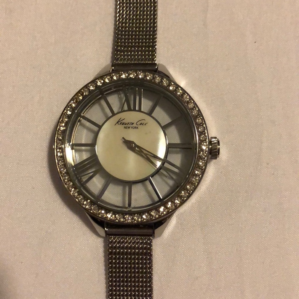 Ladies silver Kenneth Cole watch